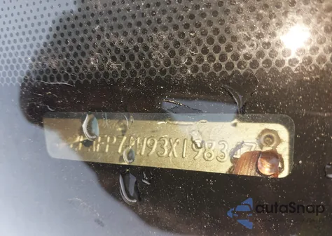 2003 Ford Crown Victoria Police from USA, damaged, VIN 2FAFP71W93X198347